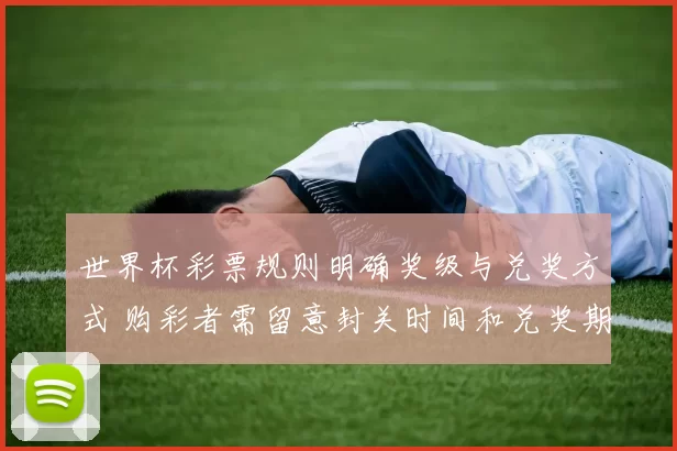 世界杯彩票规则明确奖级与兑奖方式 购彩者需留意封关时间和兑奖期限
